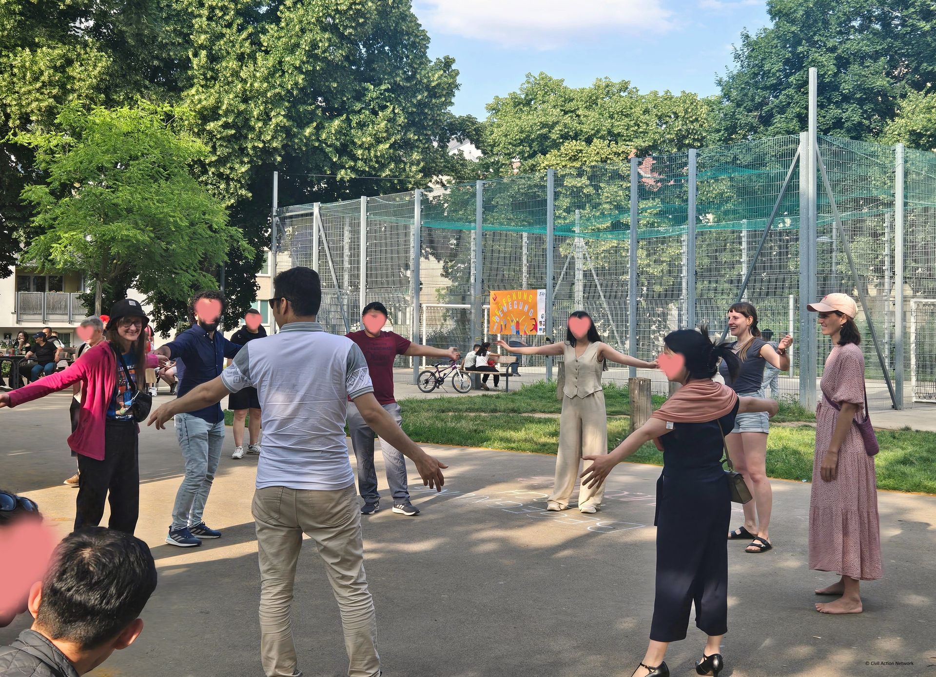Begegnung durch Bewegung - Stöberpark Ottakring 