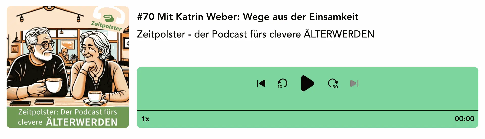 Die Plattform gegen Einsamkeit im Zeitpolster-Podcast – Jetzt reinhören!