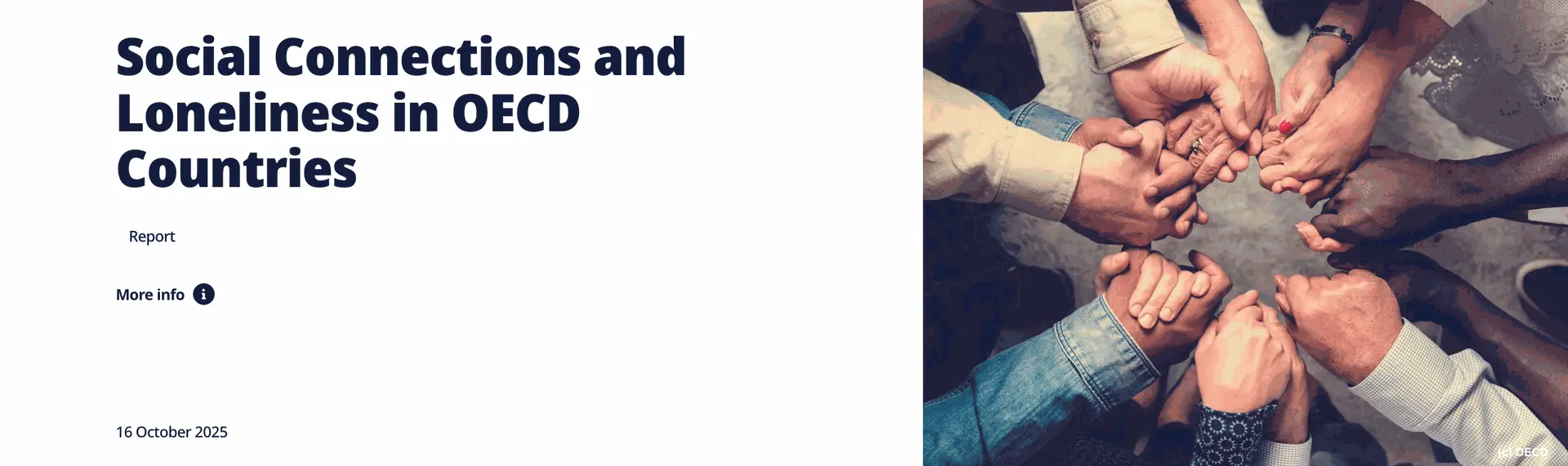Die Plattform gegen Einsamkeit im OECD-Bericht „Social Connections and Loneliness in OECD Countries“!